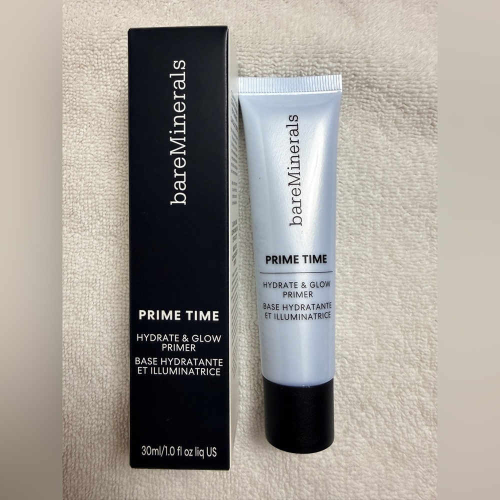 bareMinerals PRIME TIME Hydrate & Glow Primer - New Sealed